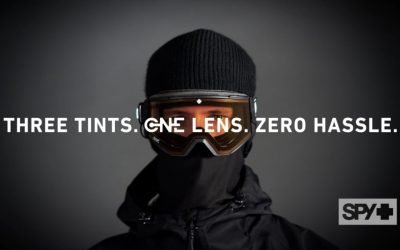 SPY’s New ONE Lens Technology Change Tints with ONE Touch