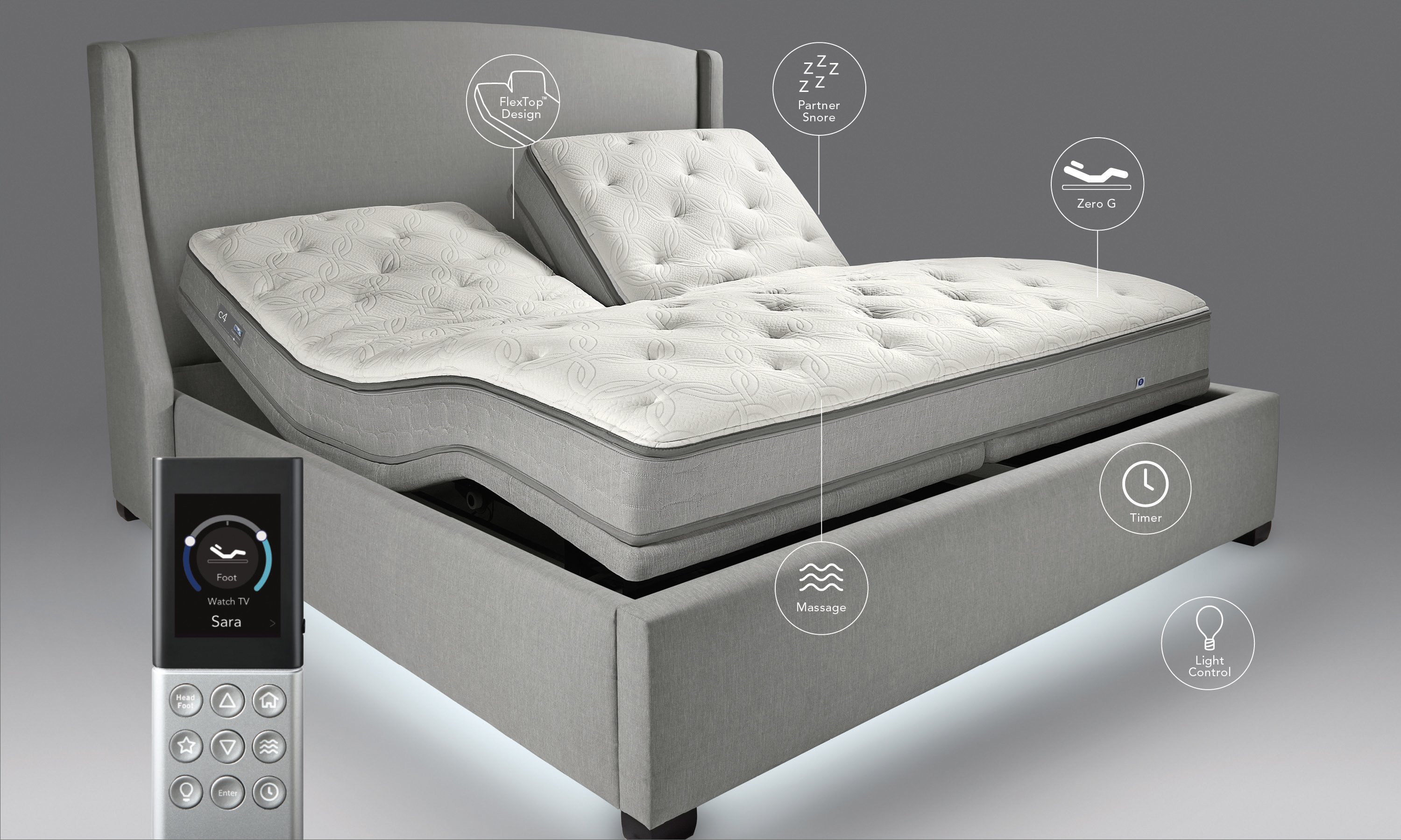 The Sleep Number bed offers the "dreamiest" sleep technology