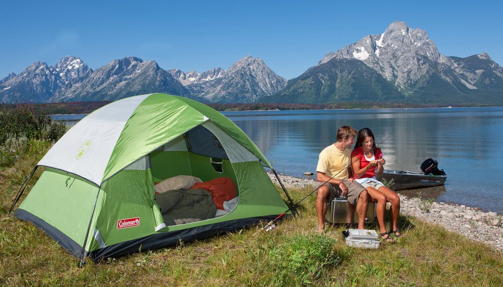 coleman sundome tent