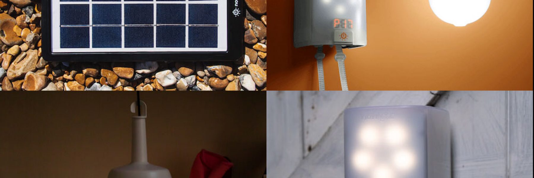 Deciwatt NowLight – Sun and Cord Powered Lamp for Off-Grid Energy Independence